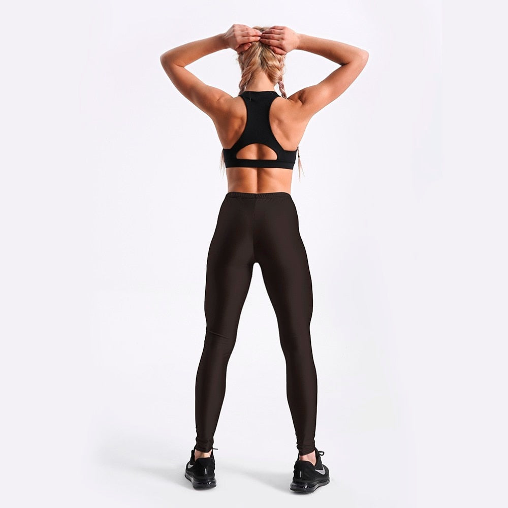 Legginsy z Wysokim Stanem "Cartoon"