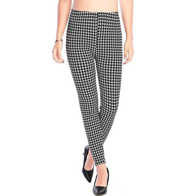 Legginsy z wysokim Stanem "Kamuflaż"